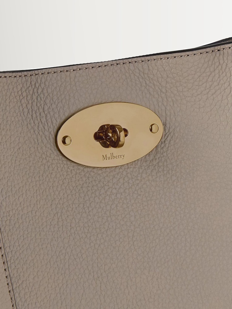 Mulberry Cashmere Taupe Bayswater Small Classic Grain Tote - Image 6 of 6