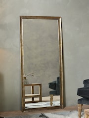 Nkuku Brass Yadur Full Length Mirror - Image 1 of 2
