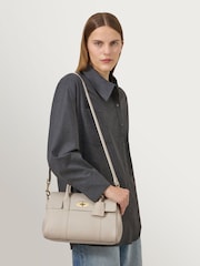 Mulberry Chalk Small Bayswater Satchel Bag - Image 3 of 7