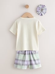 Lilac Purple Woven Bottom Pyjamas 2 Pack (3-16yrs) - Image 3 of 6