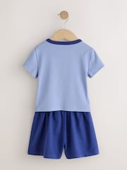 Blue Short Pyjamas 3 Pack (3-16yrs) - Image 3 of 7