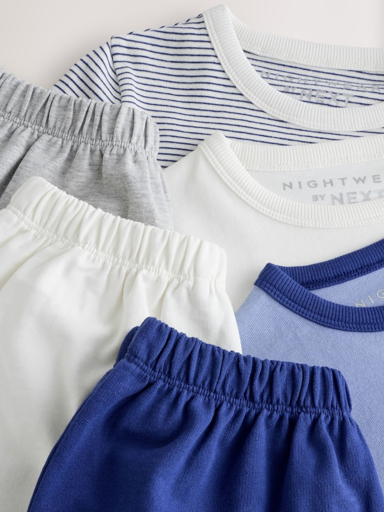 Blue Short Pyjamas 3 Pack (3-16yrs) - Image 7 of 7