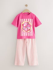 Orange/Pink Orange/Blue/Pink Wide Leg Pyjamas 3 Pack (3-16yrs) - Image 10 of 12