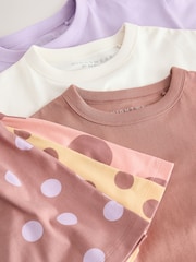 Brown/Yellow Short Pyjamas 3 Pack (3-16yrs) - Image 9 of 10