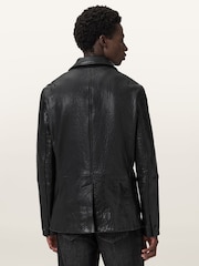 AllSaints Black Shadwell Blazer - Image 2 of 6