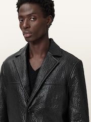 AllSaints Black Shadwell Blazer - Image 5 of 6