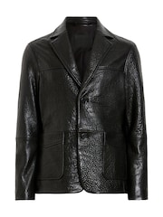 AllSaints Black Shadwell Blazer - Image 6 of 6