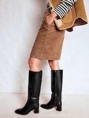 Boden Black Skye Smart Knee Boots - Image 3 of 4