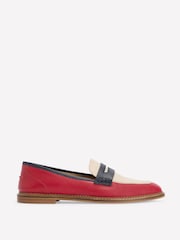 Boden Red Nya Penny Loafers - Image 3 of 5