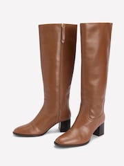 Boden Brown Skye Smart Knee Boots - Image 3 of 4