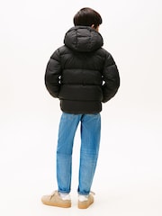 Tommy Hilfiger Black Essential Down Puffer Jacket - Image 2 of 5