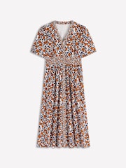 Boden Brown Natalia Jersey Tea Dress - Image 1 of 1