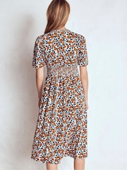 Boden Brown Natalia Jersey Tea Dress - Image 3 of 6