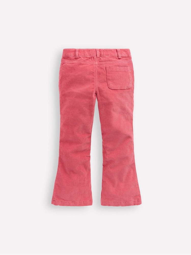 Boden Pink Kick Flare Trousers - Image 2 of 3 Boden Pink Kick Flare Trousers - Image 2 of 3