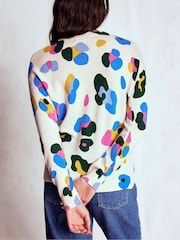 Boden Natural Lydia Cashmere Jumper - Image 3 of 6