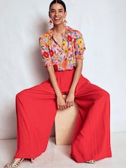 Boden Ria Short Sleeve Top - Slika 1 iz 6