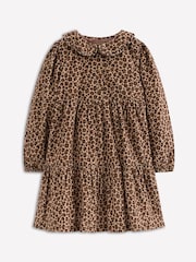 Boden Brown Minna Collared Woven Dress - Image 1 of 3