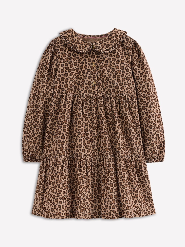 Boden Brown Minna Collared Woven Dress - Image 1 of 3