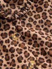 Boden Brown Minna Collared Woven Dress - Image 3 of 3