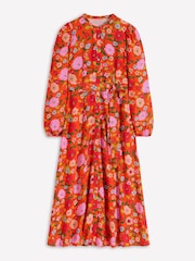 Boden Orange Mae Maxi Shirt Dress - Image 7 of 7