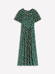 Boden Green Yoke Panel Maxi Dress - Image 1 of 1