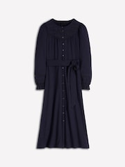 Boden Blue Pippa Broderie Jersey Dress - Image 1 of 1