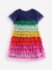 Boden Blue Tiered Tulle Dress - Image 1 of 3