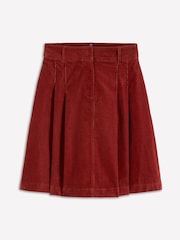 Boden Brown Pleated Cord Skirt - Image 5 of 5