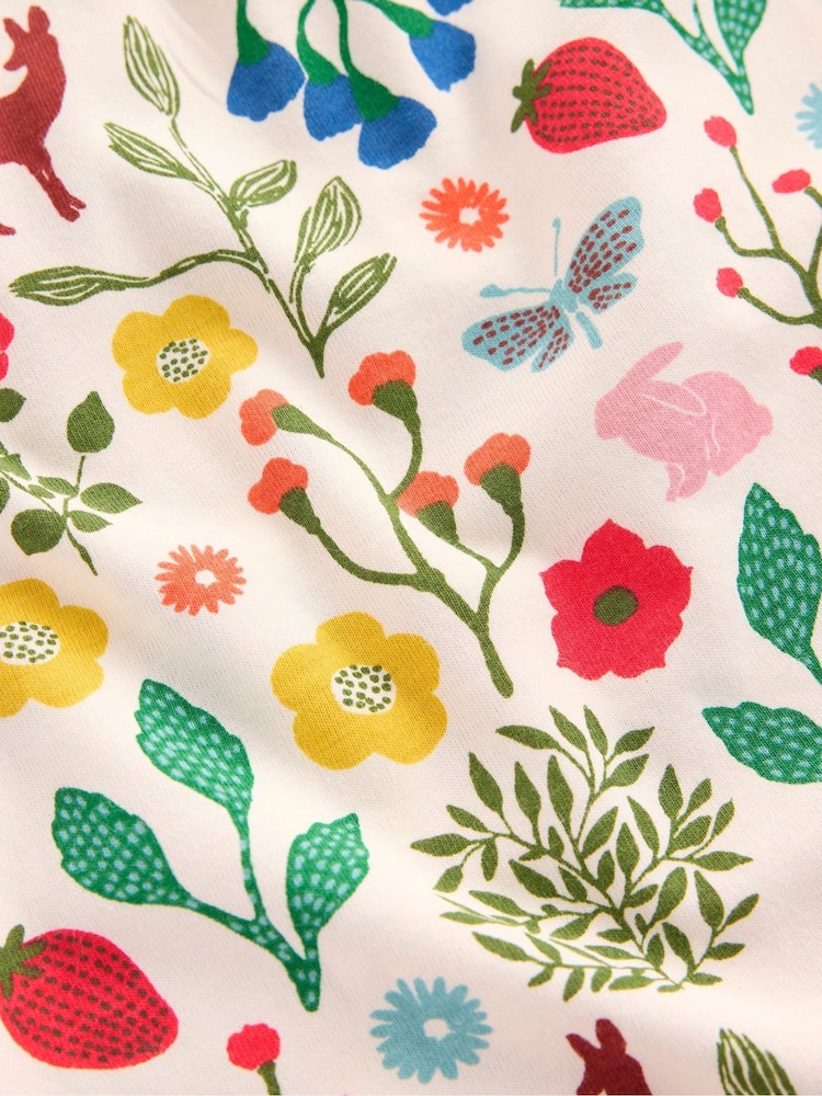 Boden Natural Printed Long Sleeve Nightie - Image 3 of 3 Boden Natural Printed Long Sleeve Nightie - Image 3 of 3