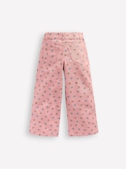Boden Pink Wide Leg Trousers - Image 2 of 3