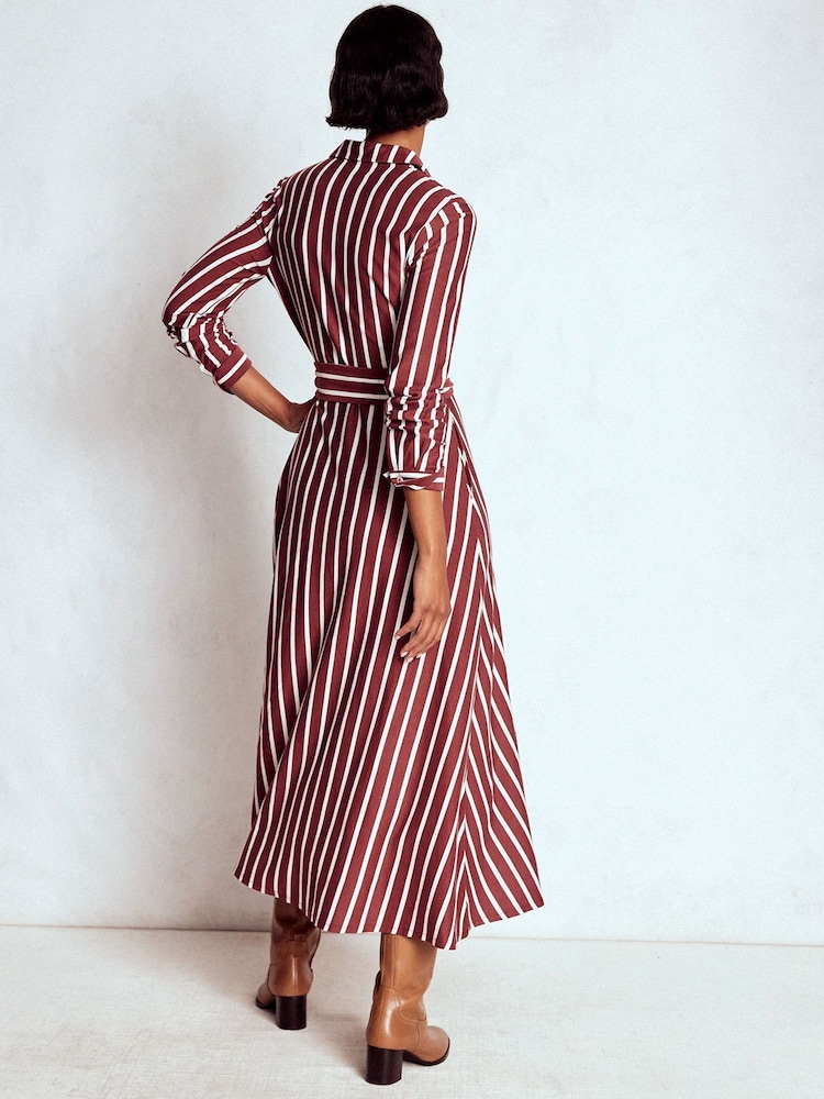long jersey short sleeve dress Ashlynn Jersey Dress Pink / L