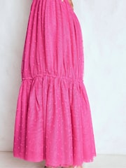 Boden Pink Anna Tulle Midi Skirt - Image 5 of 6