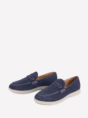 Boden Blue Easy Soft Loafers - Image 3 of 5