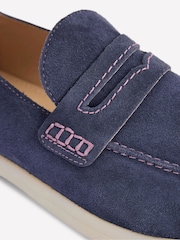 Boden Blue Easy Soft Loafers - Image 5 of 5