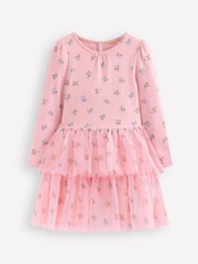 Boden Pink Tulle Mix Dress - Image 1 of 3