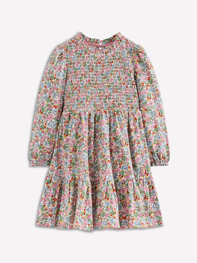 Boden Natural Aurora Long Sleeve Dress - Image 1 of 3