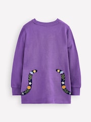 Boden Purple Applique Tunic - Image 2 of 3