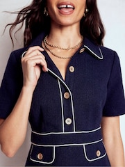 Boden Eda Cotton Shift Dress - Imagem 2 de 5