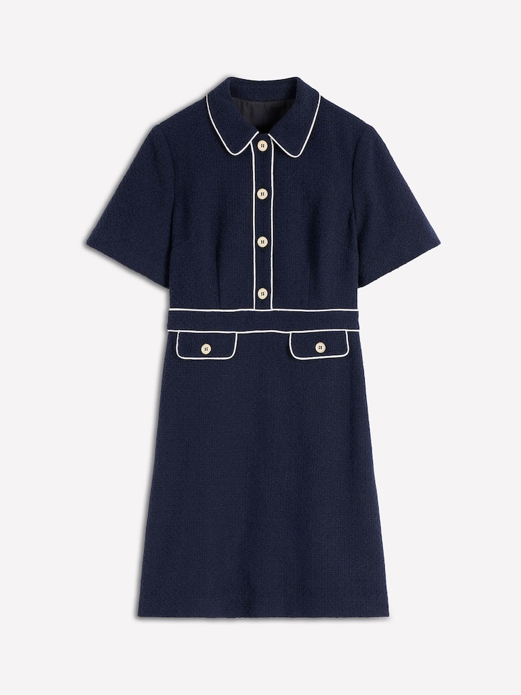 Boden Eda Cotton Shift Dress - Imagem 5 de 5