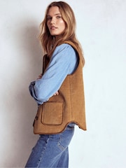 Boden Natural Clerkenwell Reversible Gilet - Image 4 of 7