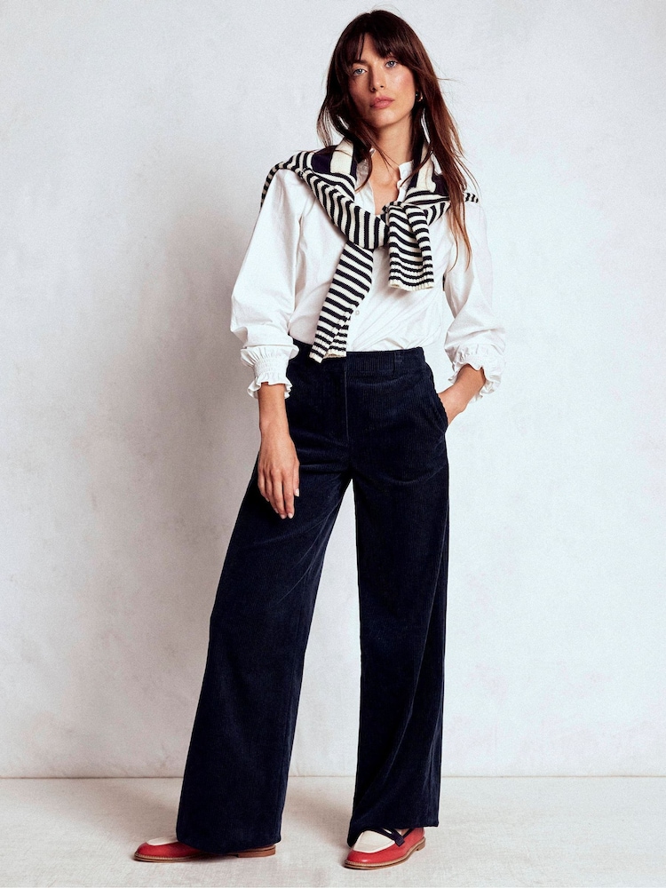 Boden Blue Belgravia Cord Trousers - Image 1 of 6 Boden Blue Belgravia Cord Trousers - Image 1 of 6