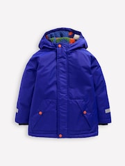 Boden Blue Borg Lined Anorak - Image 1 of 5