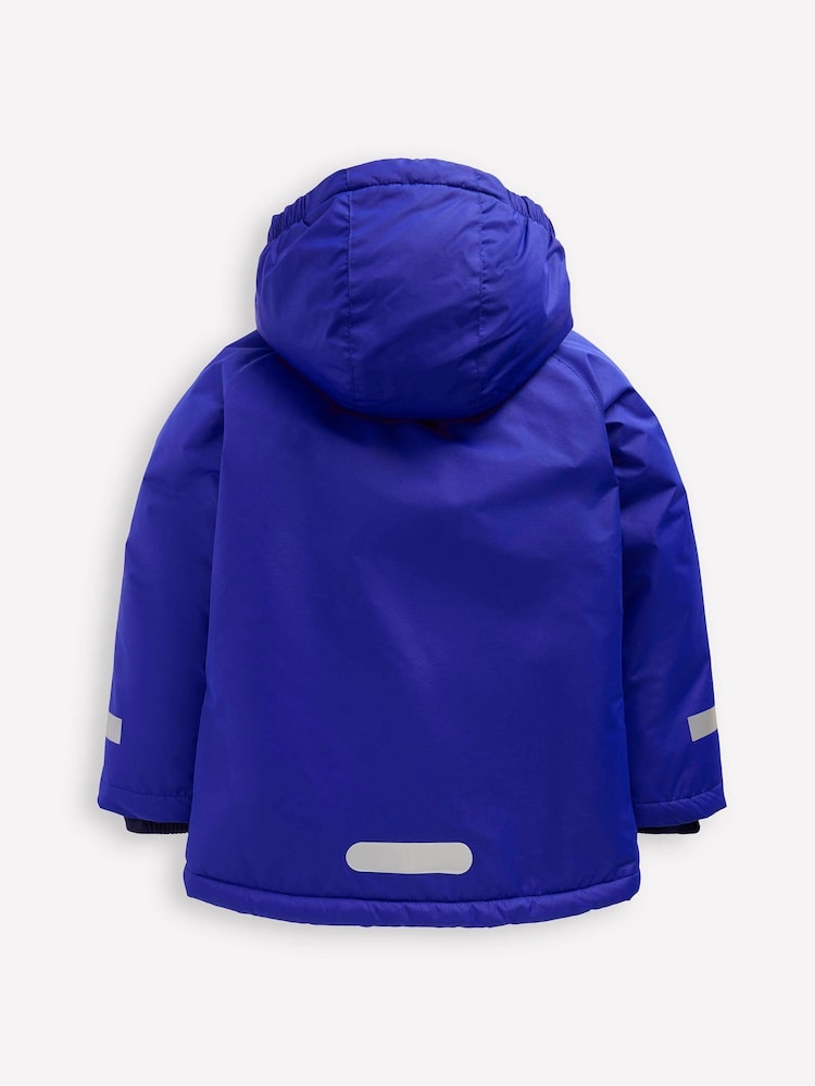 Boden Blue Borg Lined Anorak - Image 2 of 5