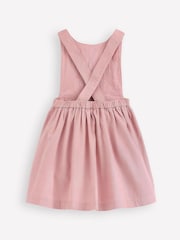 Boden Pink Cord Appliqué Pinafore Dress - Image 3 of 4