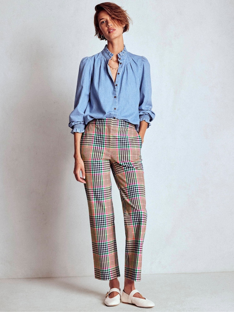 Boden Brown Canonbury Tailored Trousers - Image 1 of 5 Boden Brown Canonbury Tailored Trousers - Image 1 of 5