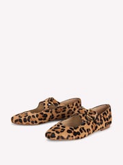 Boden Brown Cross Strap Mary Jane Shoes - Image 4 of 6