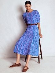 Boden Blanca Midi Tea Dress - صورة 1 من 7