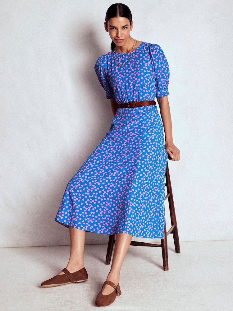 Boden Blanca Midi Tea Dress - صورة 1 من 7
