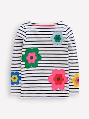 Boden Red Ella Breton Top G4916 - Image 1 of 3