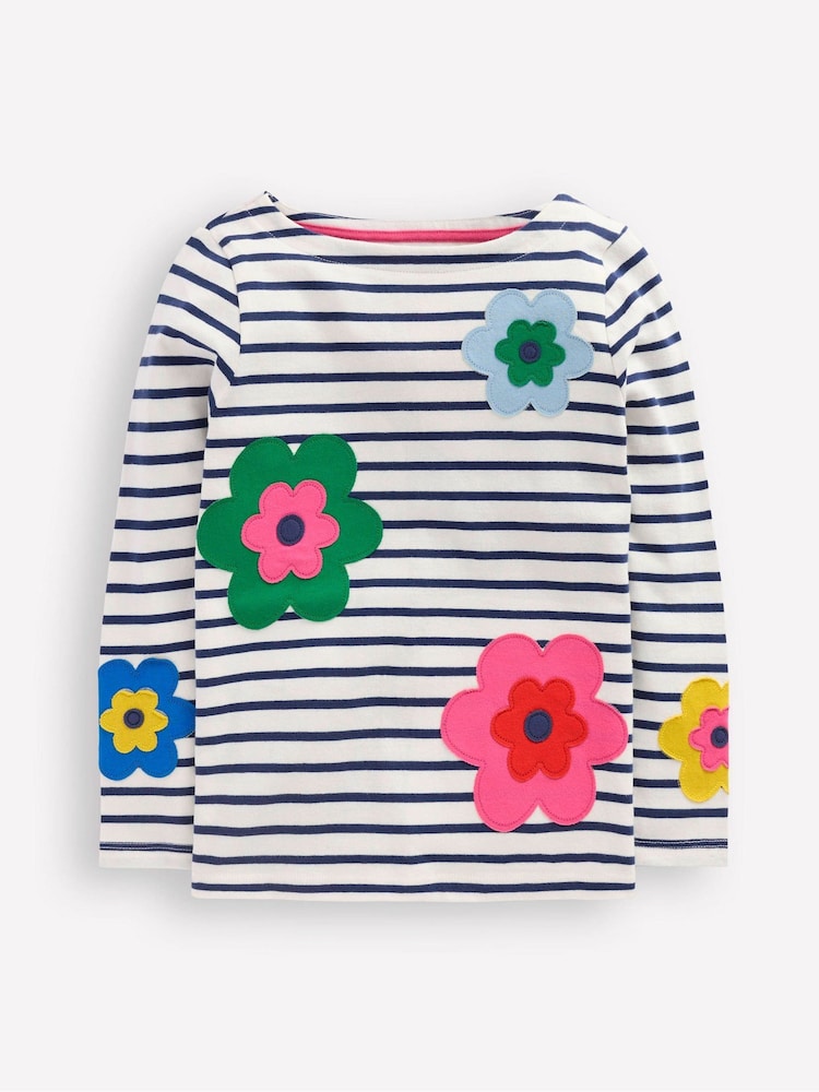 Boden Red Ella Breton Top G4916 - Image 1 of 3 Boden Red Ella Breton Top G4916 - Image 1 of 3